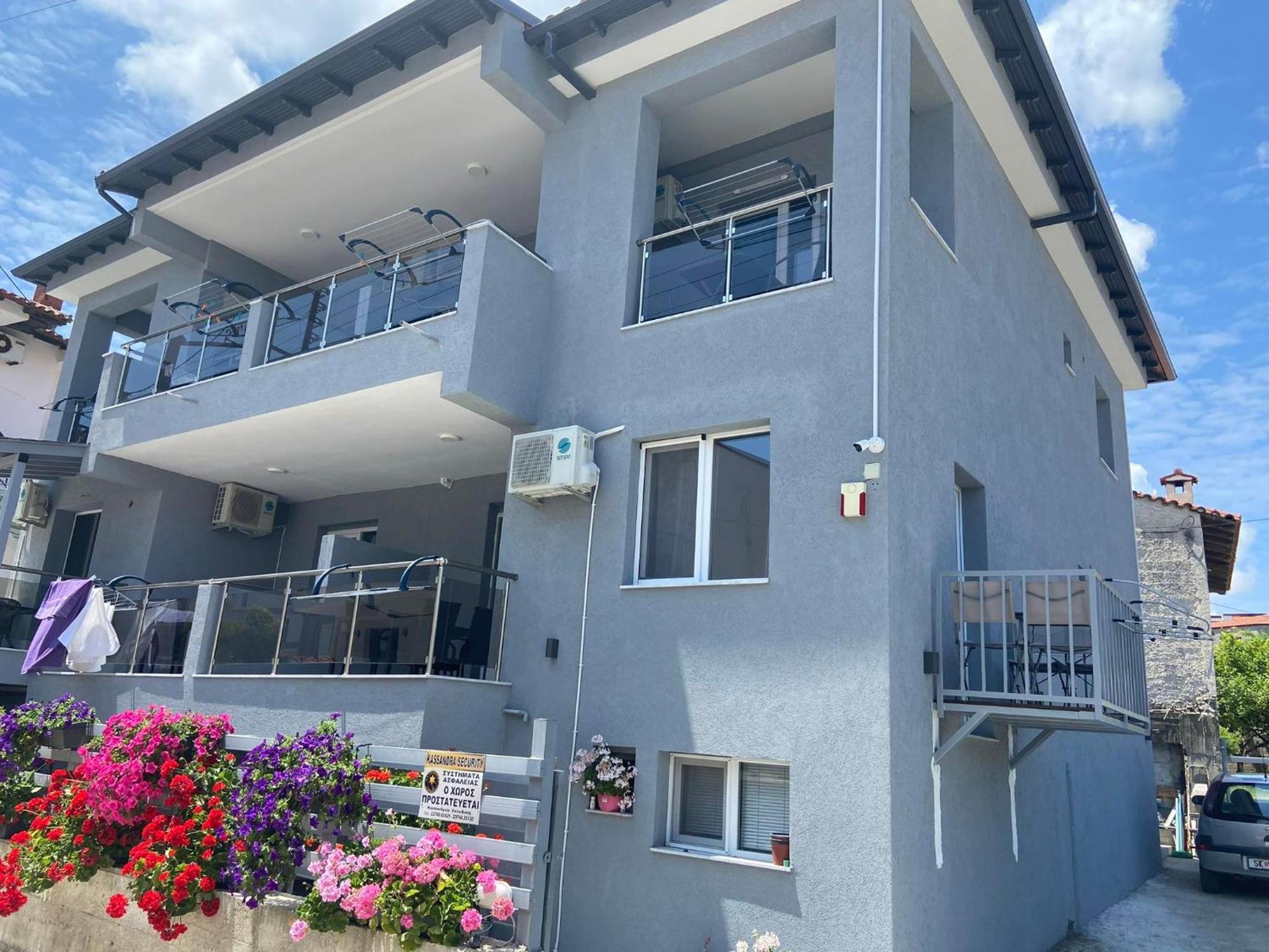 Apartments Miki Polychrono Exterior foto