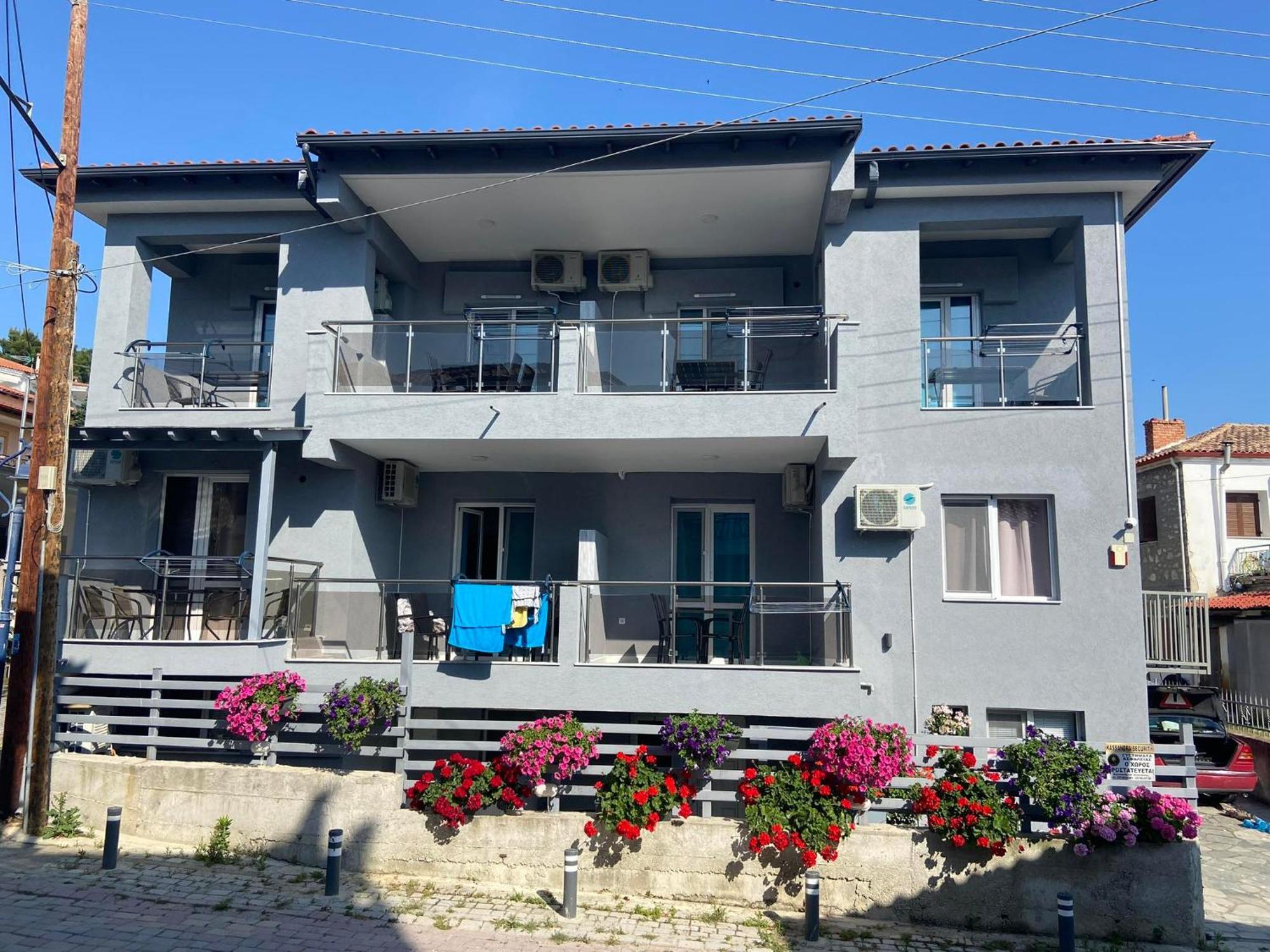 Apartments Miki Polychrono Exterior foto